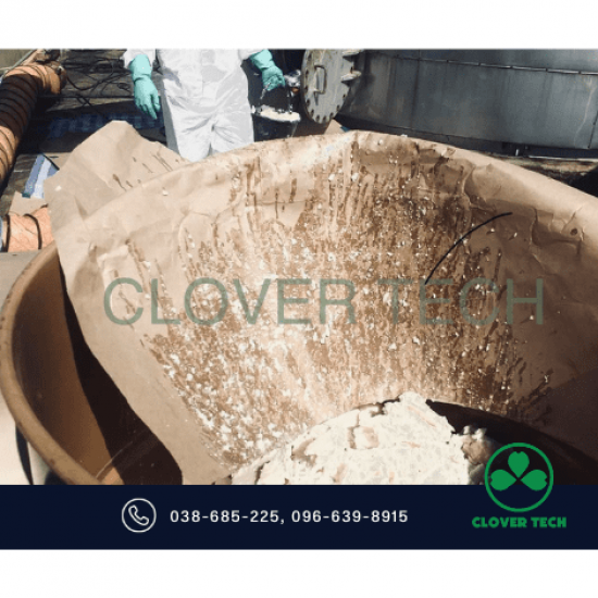 รับล้างถังเคมี ถังบำบัดน้ำเสีย ระยอง - โคลเวอร์เทค - Tank Cleaning