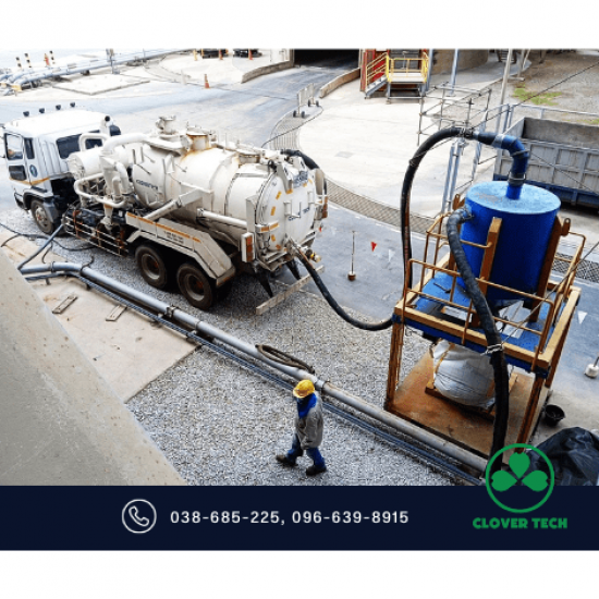 รับล้างถังเคมี ถังบำบัดน้ำเสีย ระยอง - โคลเวอร์เทค - Catalyst loading unloading